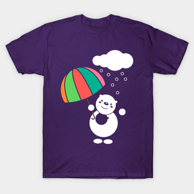 Snow Bear T-Shirt by Tees4Elliott